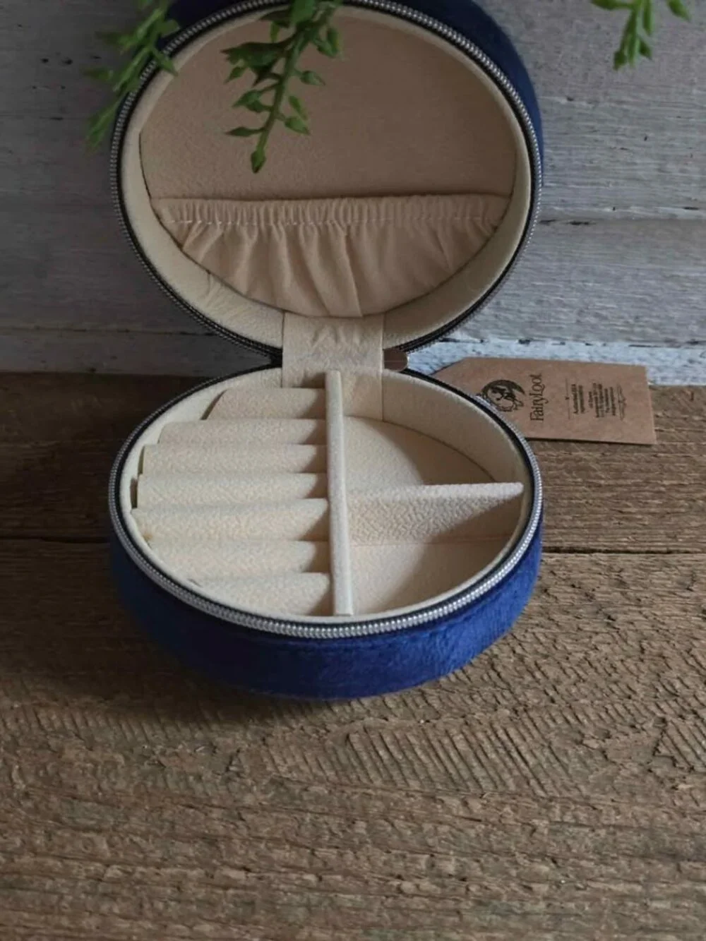 New Fairyloot Daughter of the Moon Goddess Sue Lynn Tan Blue Travel Jewelry Box